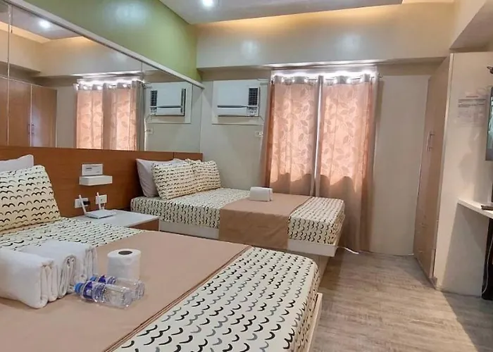 Proper Across Sm With Two Beds Appart hôtel Cebu