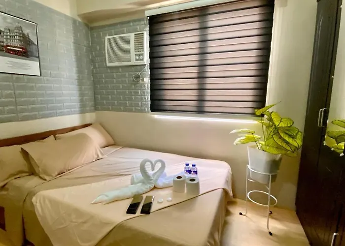 Proper Across Sm With Two Beds Appart hôtel Cebu